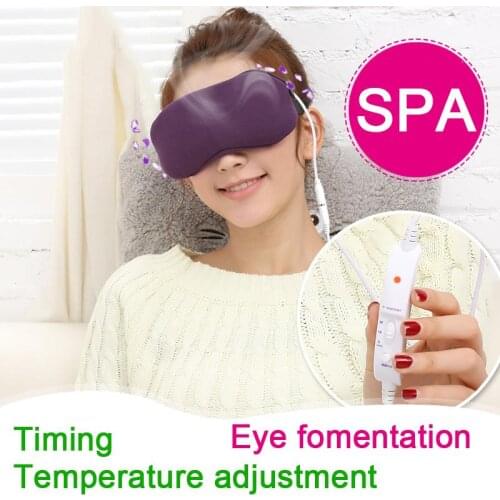 Fashion Physical therapy warm eye USB heating steam Lavender Aromatherapy goggles far infrared health care eye warmer mask