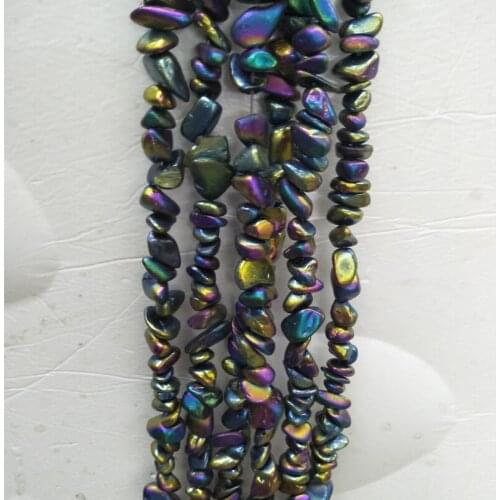 Irregular Plating Color Citrines Stone Beads 10-12MM Loose Yellow Crystal Quartz Stone Beads For DIY Jewelry Making Strand 15