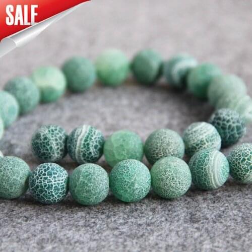 14mm Multicolor Green Frosted Onyx Beads Round Natural Stone DIY Carnelian Loose Accessory Parts 15inch Jewelry Making Design