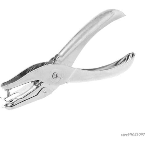 School Office Metal Single Hole Puncher Hand Paper Punch Scrapbooking Punches 6 Pages 3mm M20 21 Wholesales