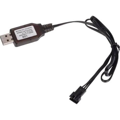 27RA 6.4v/7.4V Charger Li-ion battery SM-3P RC Toys remote control toy SM3P portable USB Charger