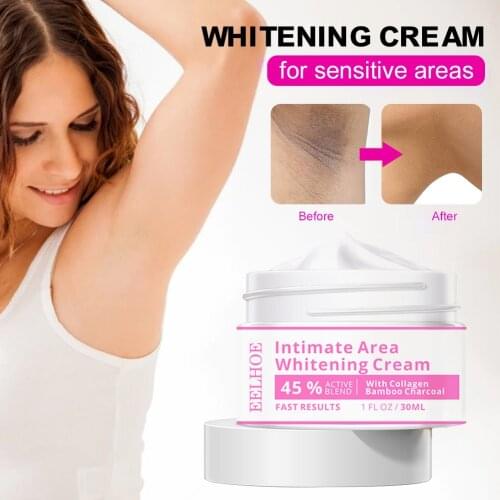 Hot Sale Underarm Whitening Cream Skin Whitening Bleaching Cream Underarm Dark Skin Whitening Body Lotion dropshipping