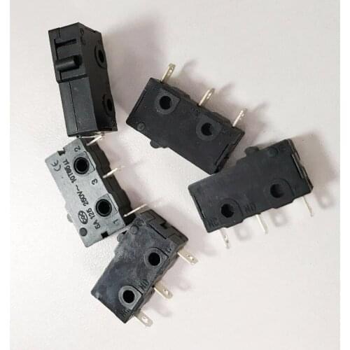 125VAC 5A Red Push Button Actuator Momentary Mini Microswitch 3-Pin SPDT