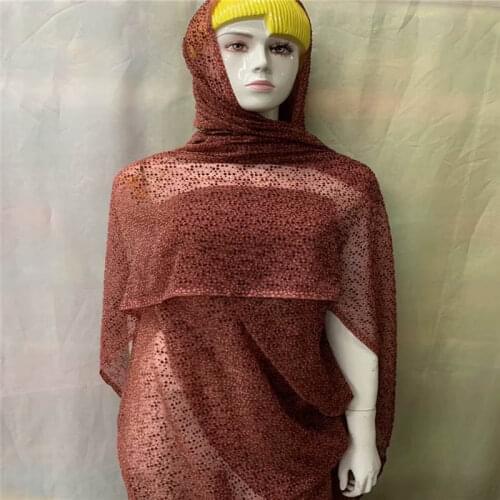 2020 High Quality African Velvet Fabric 5+2 Yards/Set for Sewing Material to Women Dress.L99271