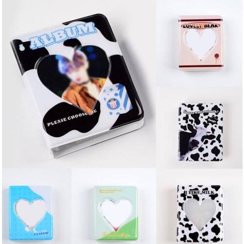 3 Plug-in Cartoon Album Holds 36 Mini Photos Instax Album Photo Album for Mini Fuji Instax & Name Card Mini Photo Album