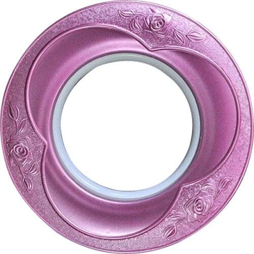 80Pcs/lot Curtain Punch Ring Nano Circle Curtain Accessories DIY Silencer Mute Roman Rings Curtain Rods Eyelets Buckle Decor