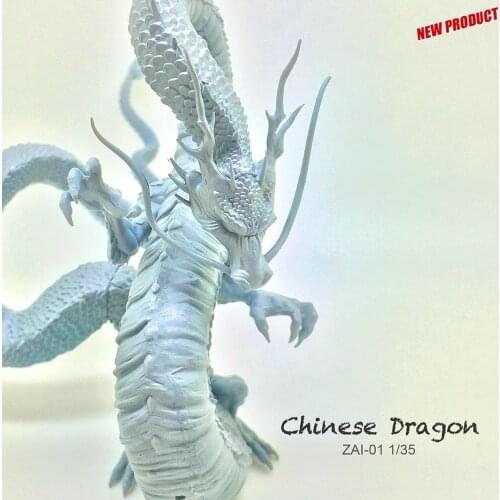 90mm resin figures Chinese Dragon model kit ZAI-01