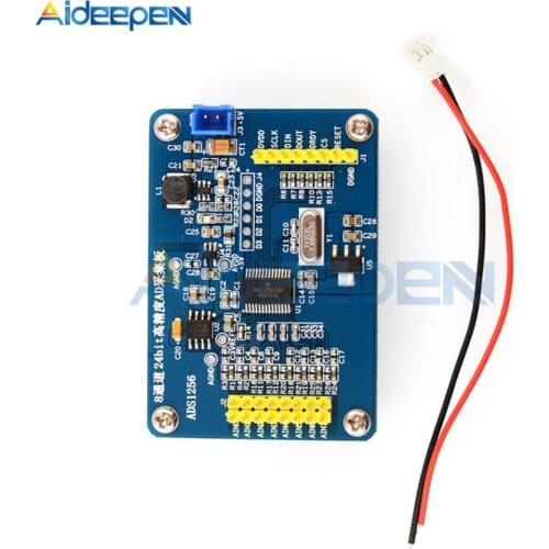 ADS1256 24 bit 8 channel Module Data Acquisition Module High Precision Collecting Data Acquisition Card