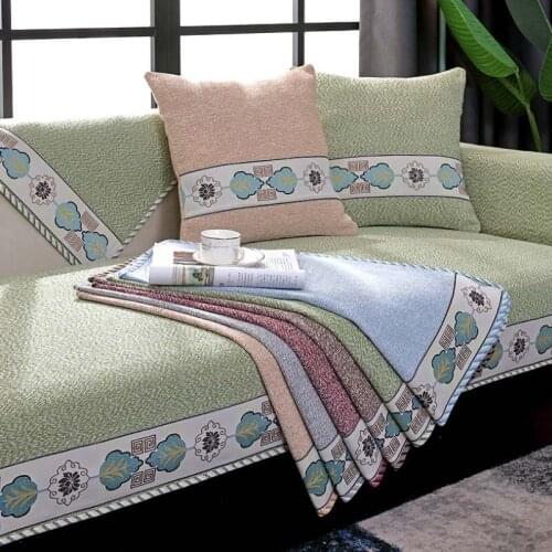 Cotton Linen Sofa Cover Anti-slip Sofa Cushion Towel Four Seasons Universal Sofa Covers For Living Room Couch Covers For Sofas