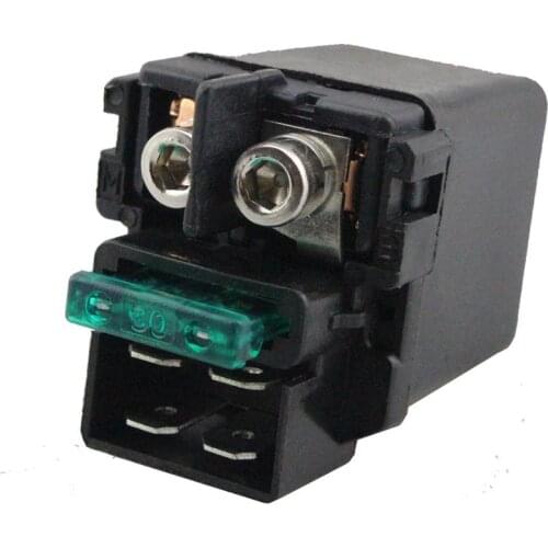 Motorcycle Starter Solenoid Relay Ignition Key Switch for Kawasaki 27010-0784 ZX1100 GPZ1100 KLR650 KL650 VN1500 Vulcan 1500