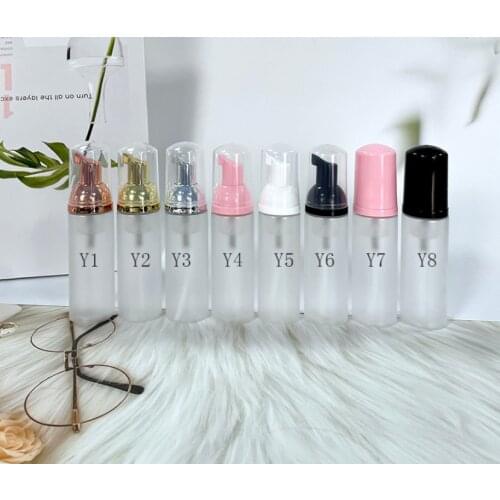 24pcs/lot 60ml 100ml Foaming Bottle Liquid Soap Whipped Mousse Points Bottling Shampoo Lotion Shower Gel Foam Pump Bottles