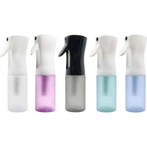 300ML /200ML Hairdressing Spray Matte Gradient Bottle Empty Refillable Mist Bottle Hair Tools Brand Hairdressing Spray Bottle