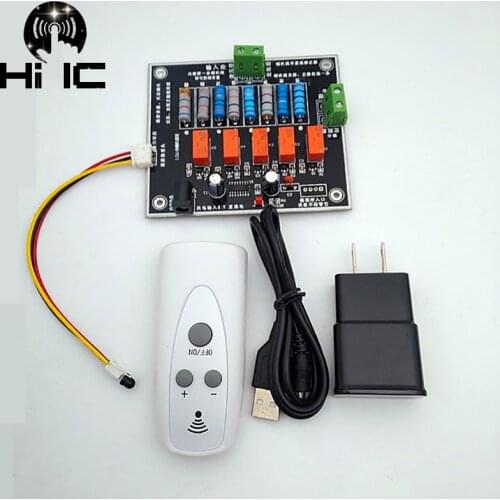 Infrared Remote Control Volume Control Adjust Board Amplifier Preamp Adjusts Volume For Ceiling Speaker Indoor Music Playback