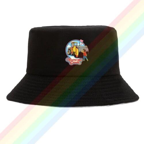 You're My Crush Say Goodbye Summer Outdoor Cap Travel Beach Sun Hat Unisex Double Sides Wear