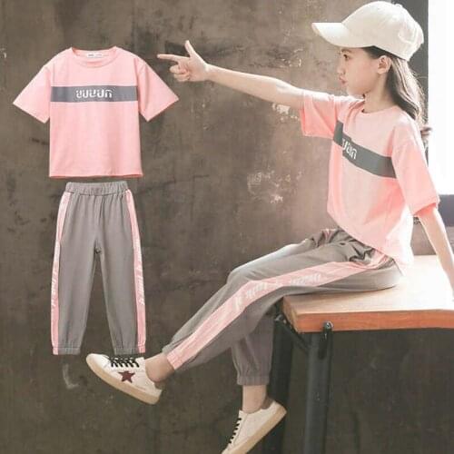 Summer Fashion Girl Clothes Women Clothing Sets Boutique Designer Clothes Kids Outfits Gift Kinder Kleding Kids Fashion AC50TZ