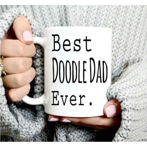 Best Doodle Dad Ever Coffee Mug - Golden Doodle Lover - Gift For Christmas - Cute Coffee Mu