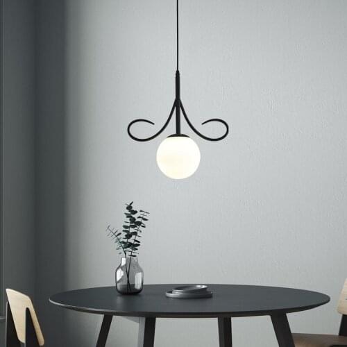 Nordic Minimalist LED Chandelier Modern Home Decor Indoor Living Dining Room Bedroom Bedside Kitchen Lustre Fixture Minimalist