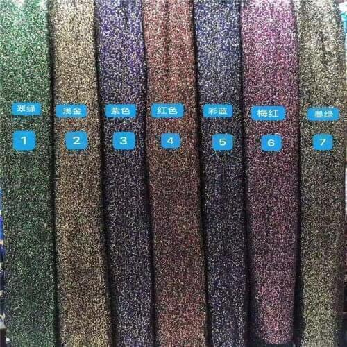 Mesh Bottom Multicolor zhu pian xiu hua mian liao Womens Clothing Childrens Clothing Dress Wedding Dress Embroidered Fabric