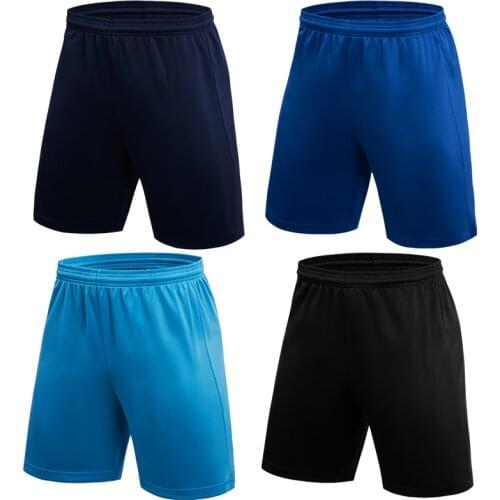 Men black sports shorts adult navy blue running shorts