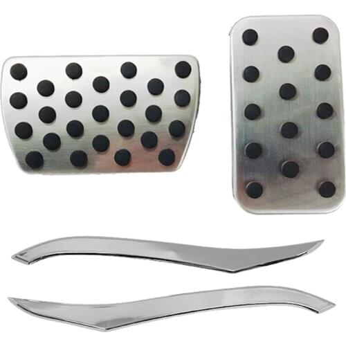 Gas Brake Pedal Pad Cover for Accord CRV Jade Elysion Odyssey with for Honda CRV Front Grills Decorative Cover