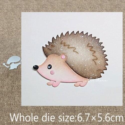 New Design Craft Metal Cutting Die lovely Hedgehog decoration scrapbook die cuts Album Paper Card Craft Embossing die cuts