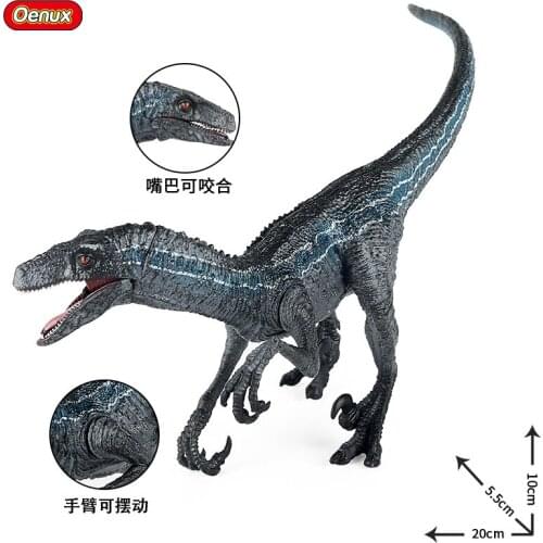 Jurassic Park Dinosaurs Toy Joint Movable Action Figure Classic Tyrannical Raptor Dinosaur Toys for Kids Animal Figurine
