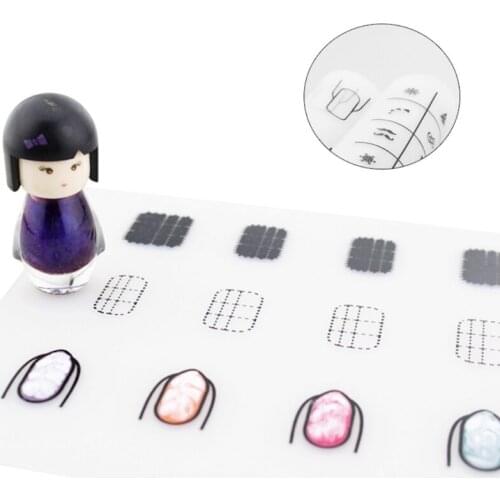 Nail Art Practice Silicone Mat Printing Stamping Design Manicure Pad Beauty Tool M76F