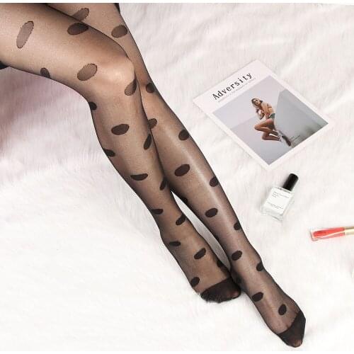 Sexy-Underwear Lace Thigh stockings Women Lingerie Female Bodysuit Tattoo Thigh Sheer Pantyhose Plus Size Elastic Accessories