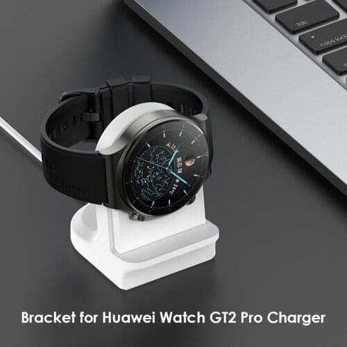 Silicone Charge Stand Holder With Non-slip Base for Huawei Watch GT2 Pro Charging Cradle Bracket Charger Dock Station Accessorie