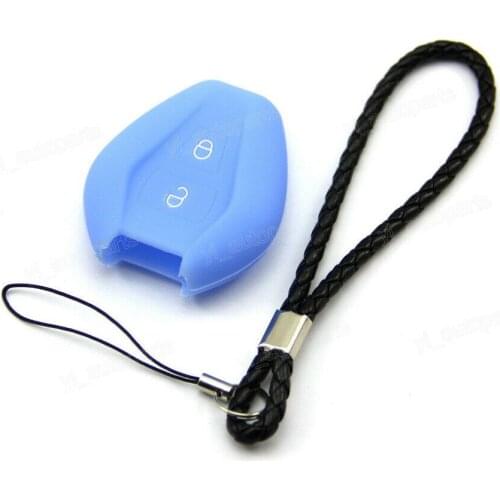 Blue Silicone Case Cover For Isuzu Car Remote Key D-MAX TRUCK DMAX UTE ISUJBU