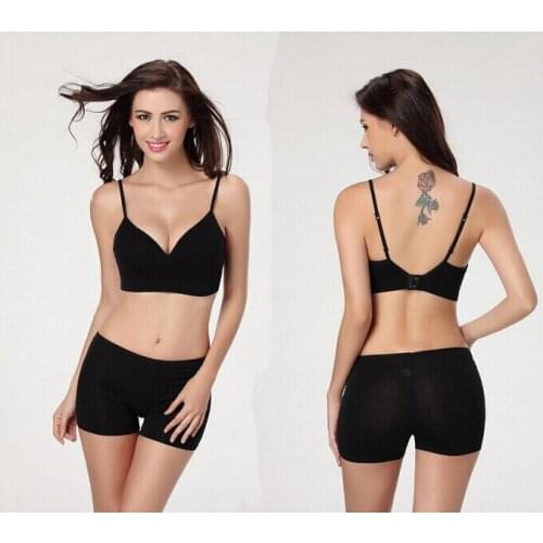 Comfortable Women Solid Sleep Bra Padded Wireless Seamless Bra Tank Top Vest Fit Funning cheap sexy bra Women Underwear