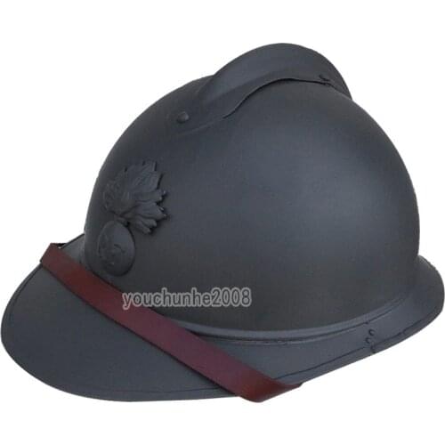 WWI WW1 French Adrian Helmet Steel Military Soldier M1915 M15 Infantry HELMET-50010