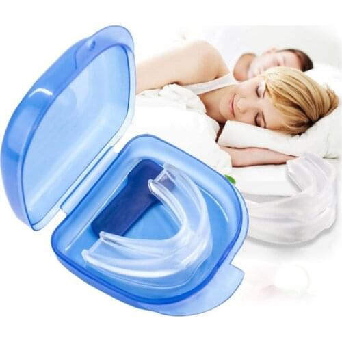 Anti Snoring Sleeping Mouth Guard Bruxism Gum Shield Anti Snoring Devices Snore Stopper for Stop Grinding Teeth Sleeping Night