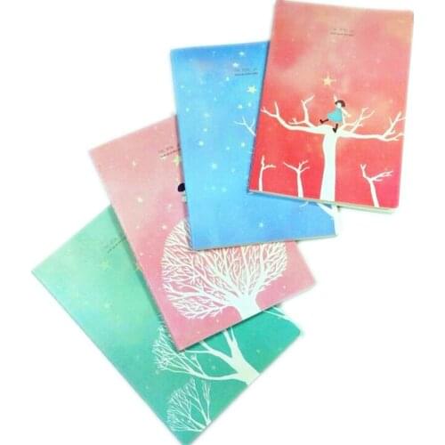 1pcs/lot fresh Fairy tale school Star Beautiful Girl series DIY daily notepad composition cute gift stationery office supplies