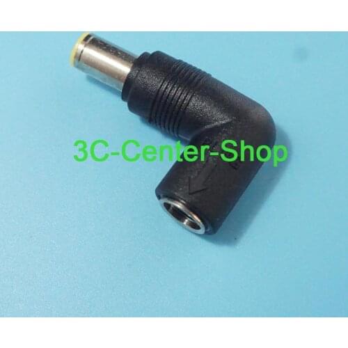 1 PCS 7.9 x 5.5 female to 7.9 x 5.5 mm male DC Power Connector Adapter Converter 7.9*5.5 to 7.9*5.5 mm elbow For IBM Laptop