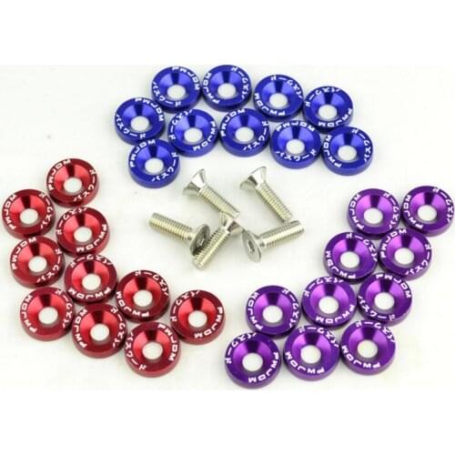 10pcs Automobile Refitting Gasket Screw, Screw Gasket, Automobile Refitting Screw