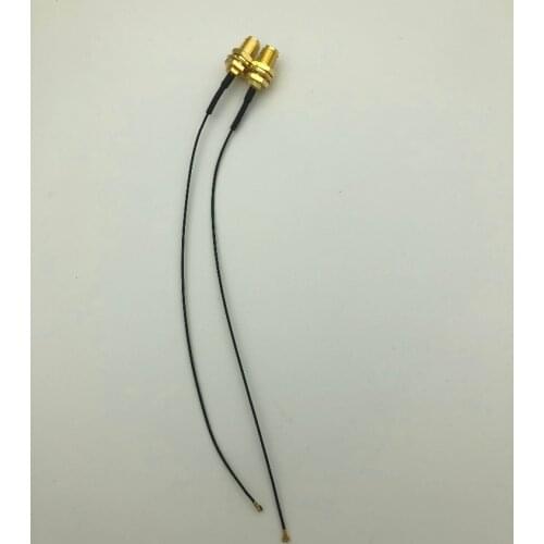 2PCS/Set IPEX4 MHF4 NGFF M.2 RP-SMA Pigtail for 7260 7265 3160 8260 LN930/EM7455/ME906E/T77W595/EM7305/EM7430/EM7565