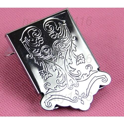 Guitar Accessories New brand Bluegrass Mandolin Tailpiece With Cover Chrome Y106