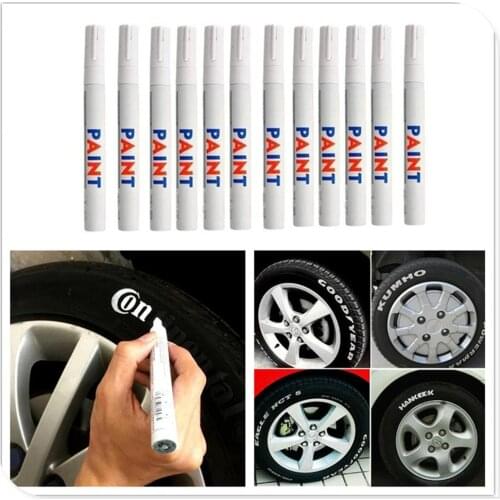 Car Accessories Tyre Tire Tread Permanent Paint Marker Oily for Honda Jade FCV Crider NSX-GT N-One GEAR FCEV Sports Ridgeline