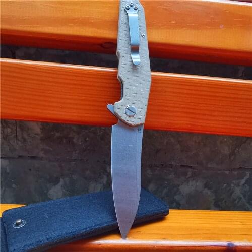 Quick Knife, D2 High-quality Folding Knife, Pocket Knife, EDC Ball Bearing Quick Knife, Outdoor Survival Tactical Hunting Knife