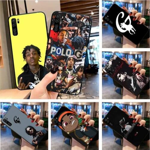 American Rapper Polo G PoloG Phone Case for Huawei P20 P30 P40 lite E Pro Mate 40 30 20 Pro P Smart 2020 P10