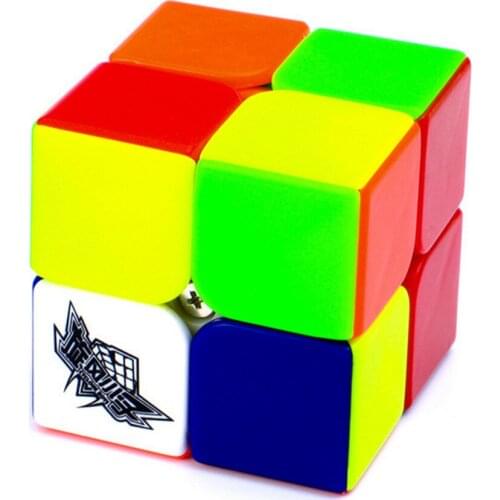 Cyclone Boys 50mm 2 Layers Cube Puzzle Toy Magic Cube 2x2x2 Profissional Match Cube Toy Children Educational Gift Toy Biginner