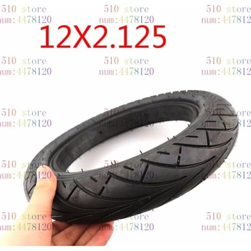 Good quality newest 12x2.125 inch solid tyre for Electric Mini Pocket Bike Scooter Wheel Motorcycle Tire