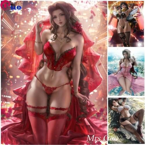 Painting Diamond Diy Full Round Square Drill Anime Sexy Woman 5D Home Decor Cross Stitch Rhinestone Animation Role Wall Art