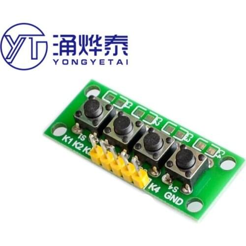 Keyboard module Independent button module 4 independent button module Student course set up experiment general FREE SHIPPING