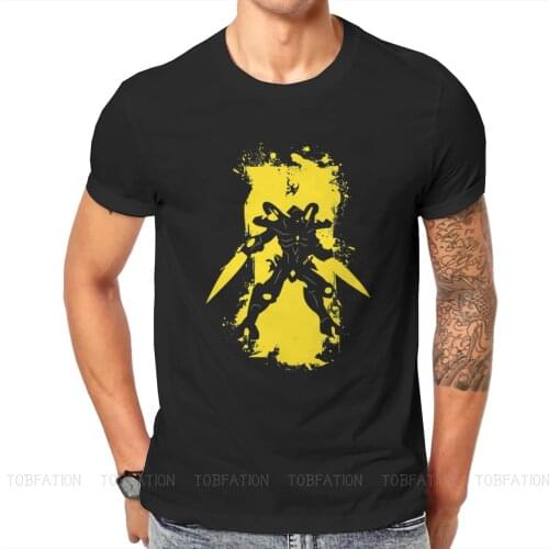 Starcraft Protoss Zerg Terran Drone Xel Naga Crewneck TShirts My Life for Auir Print Mens T Shirt Funny Tops 6XL