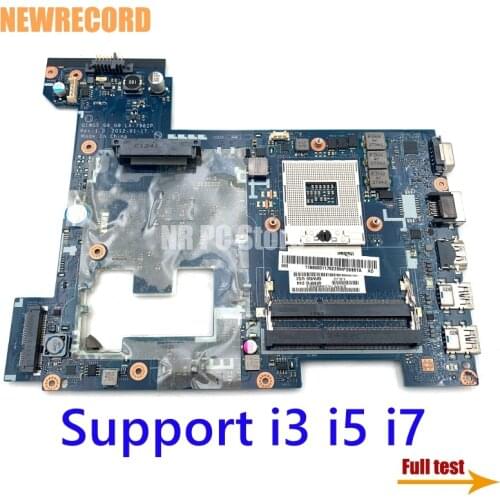 NEWRECORD 11S90001175 90001175 for lenovo ideapad g580 laptop motherboard 15" S989 LA-7982P HM76 HD4000 DDR3 Support i3 i5 i7