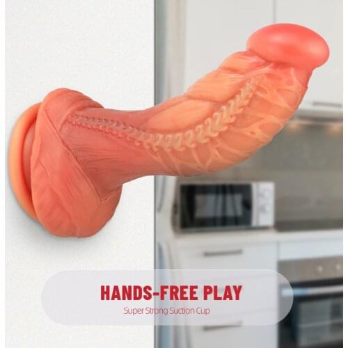 2021 Latest Huge Anal Dildo Vagina Anal Expander Silicone Suction Cup Strapon Dildo for Woman Consolador Para Hombre No Vibrator