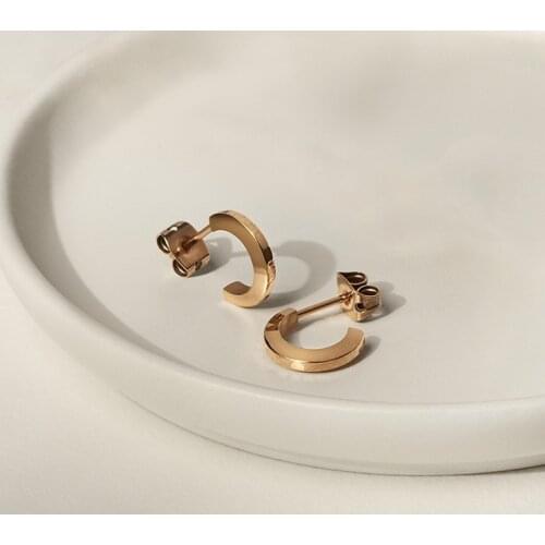 2COLOR New Sale New titanium steel limited time latest fashion jewelry suitable for original high-end DW earring box beaded