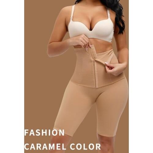 Sexy Women Beige Push Up High Waist Trainer Panties Fajas Colombianas Butt Lifter Hip Pads Enhancer Corset Shapewear Body Shaper